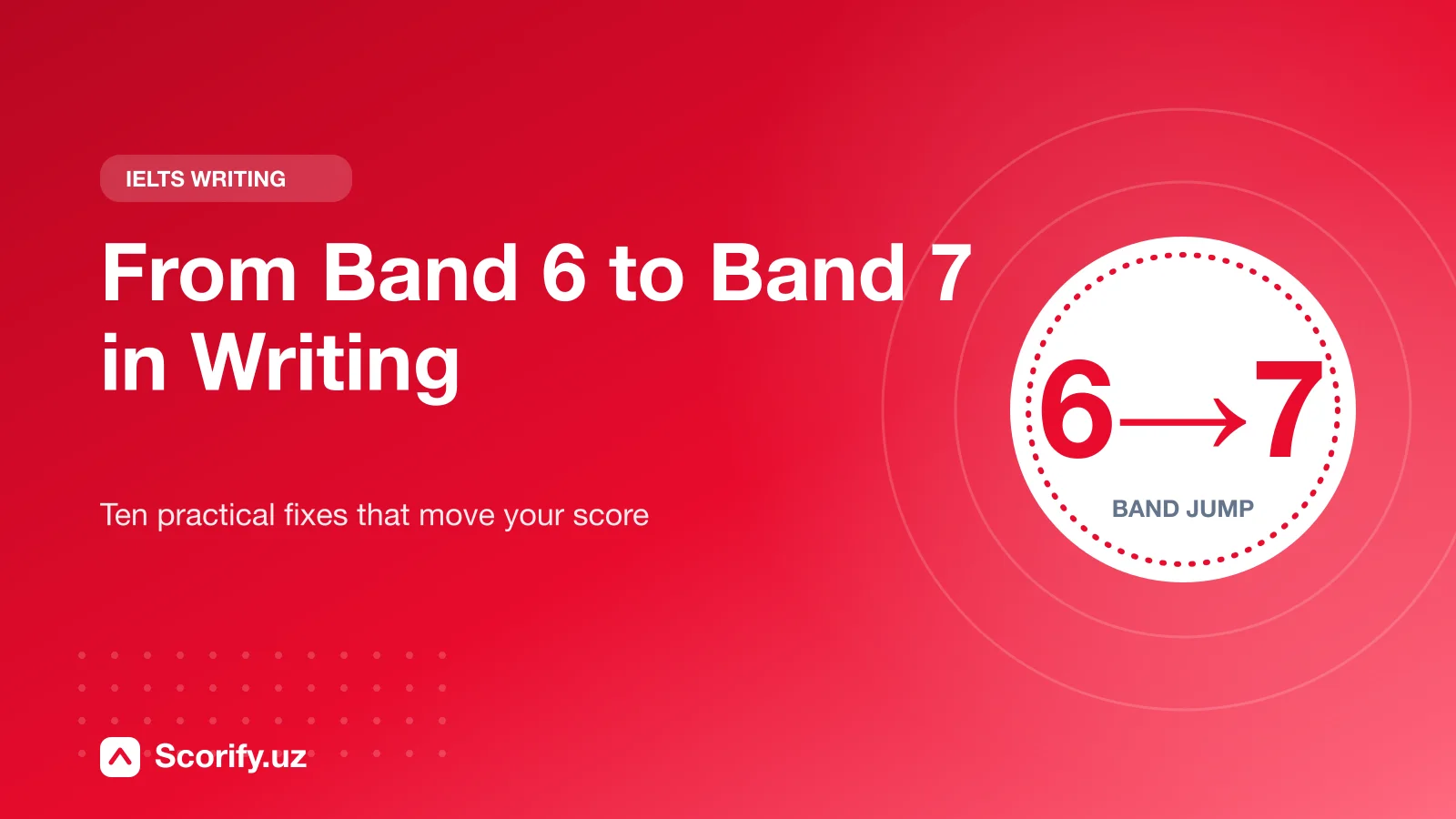 Cover image: from Band 6 to Band 7 in IELTS Writing